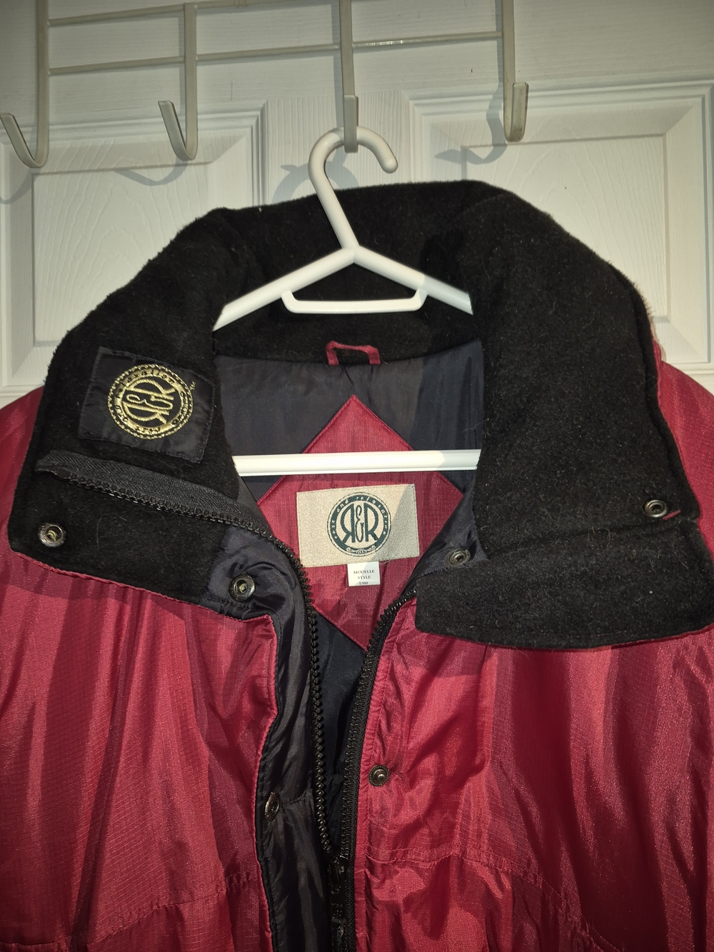 Vintage Red Parka Jacket - Picture 2 of 8